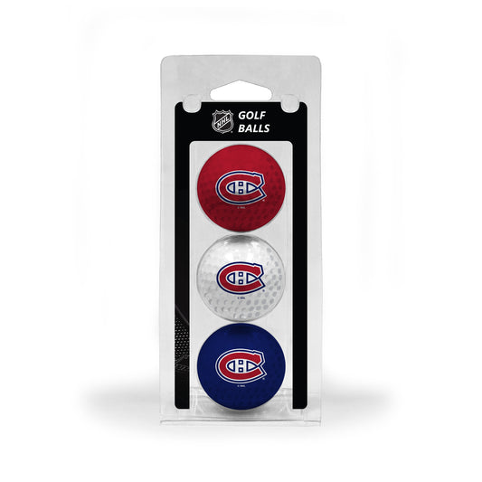 Montreal Canadiens Golf Balls 3 Pack