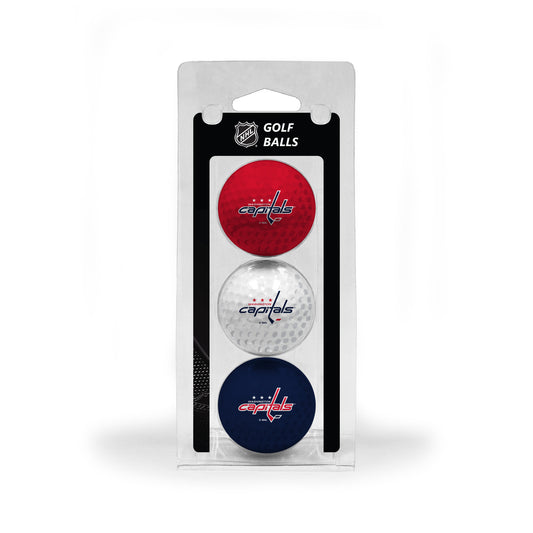 Washington Capitals Golf Balls 3 Pack