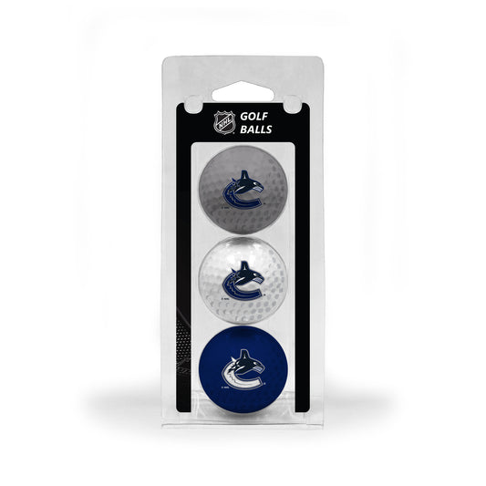 Vancouver Canucks Golf Balls 3 Pack