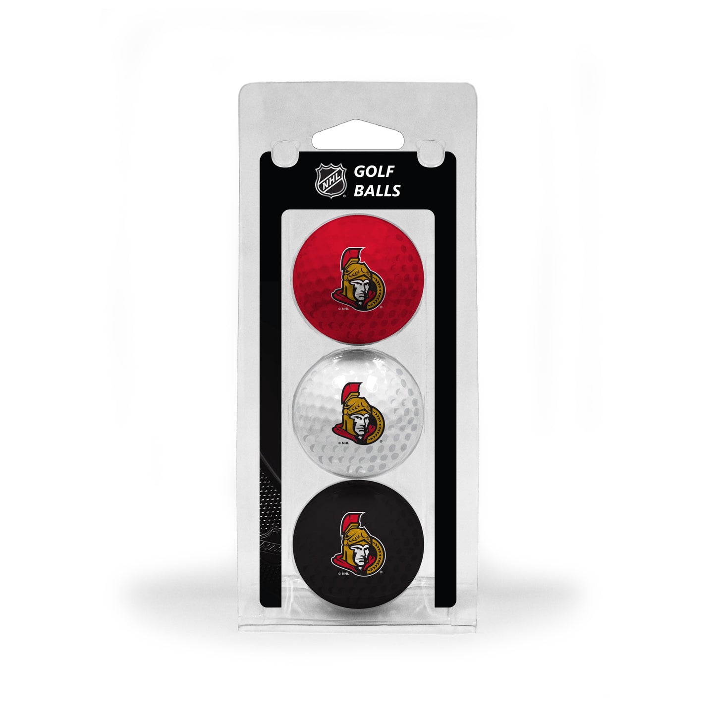 Ottawa Senators Golf Balls 3 Pack