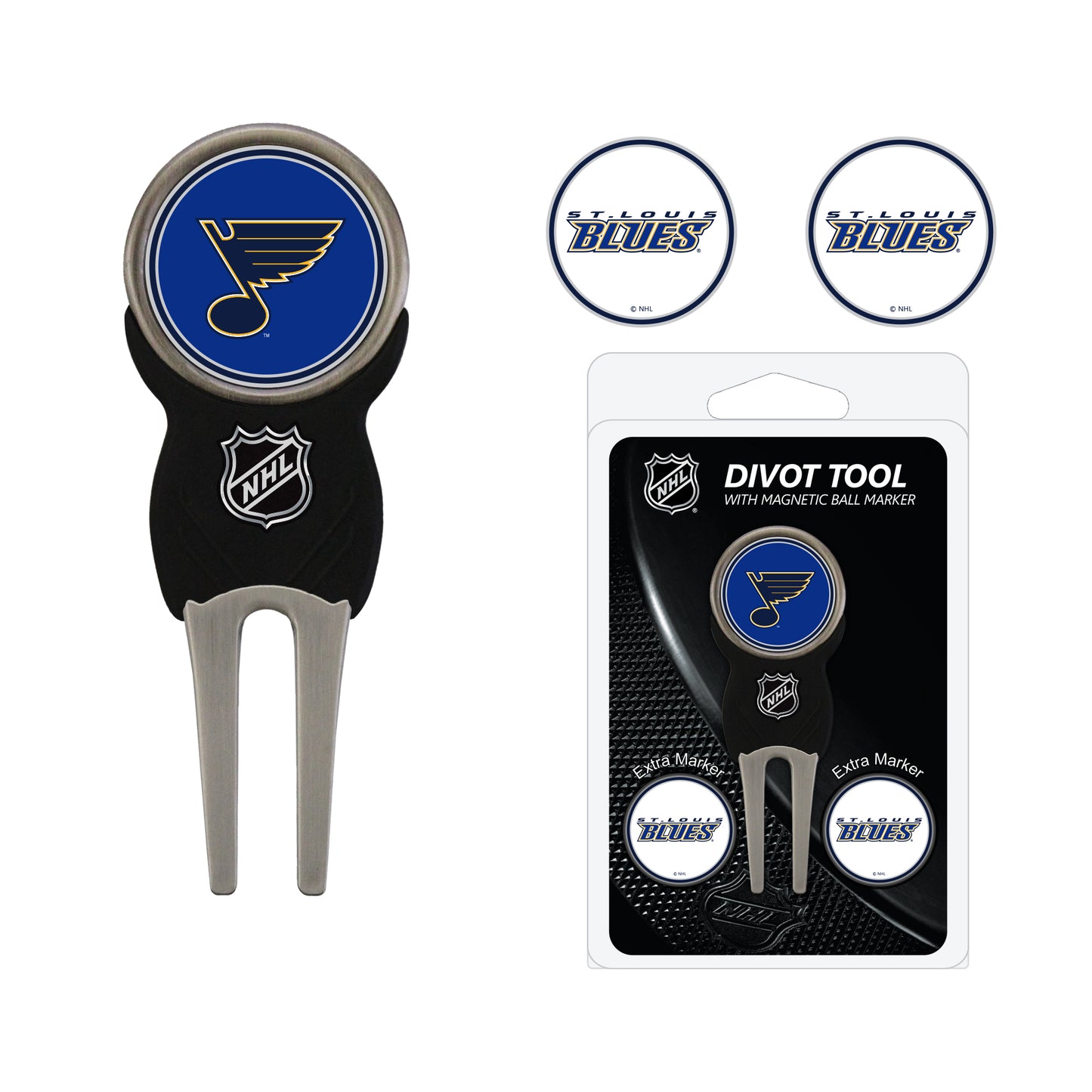 St. Louis Blues Divot Tool Pack