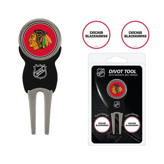 Chicago Blackhawks Divot Tool Pack