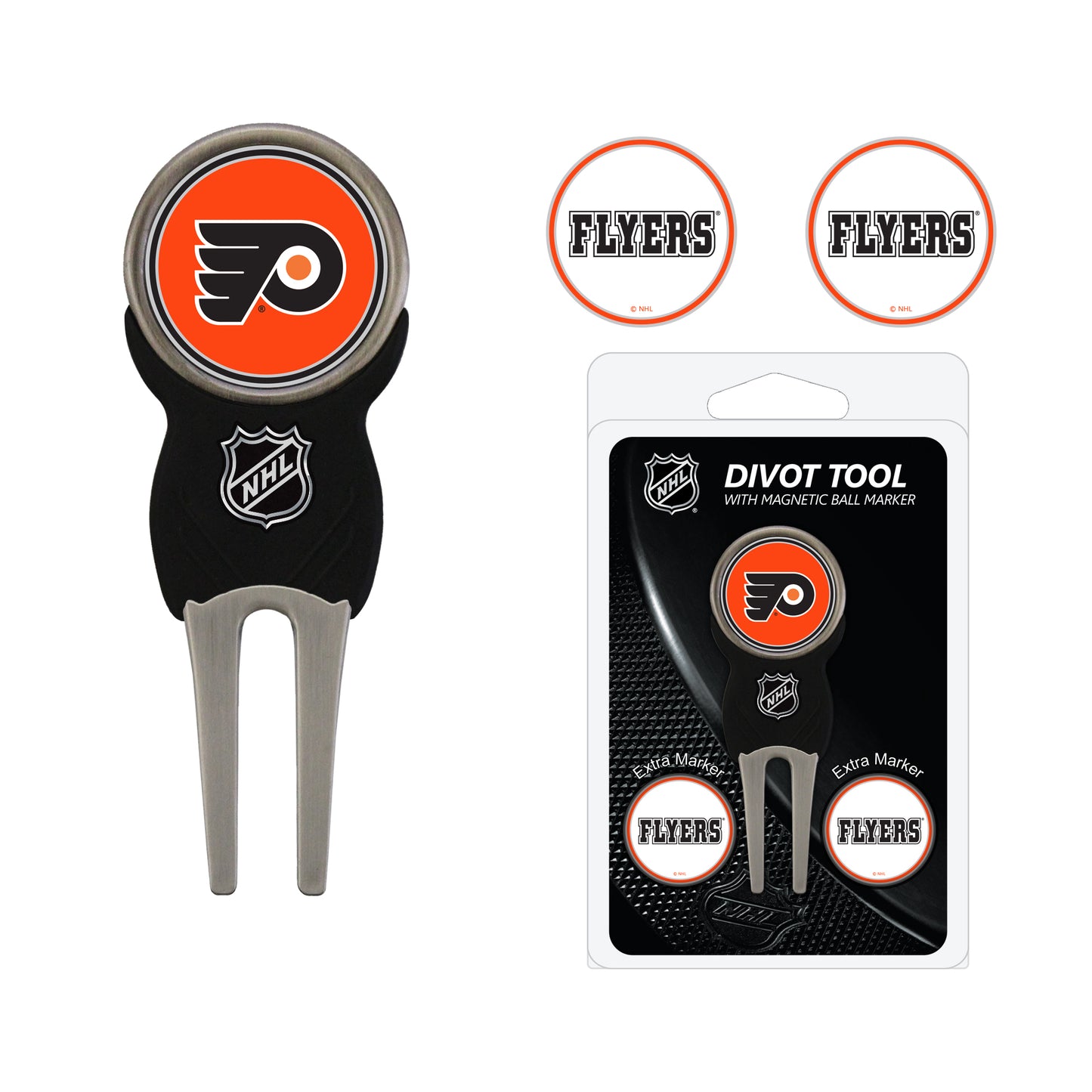 Philadelphia Flyers Divot Tool Pack