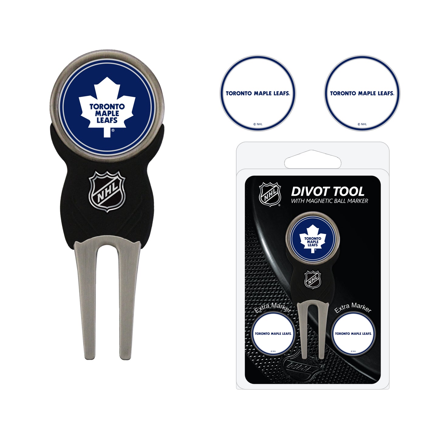 Toronto Maple Leafs Divot Tool Pack