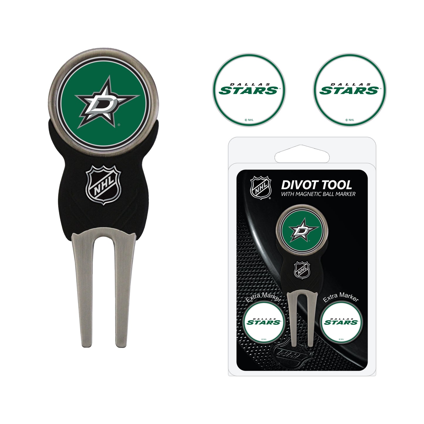 Dallas Stars Divot Tool Pack