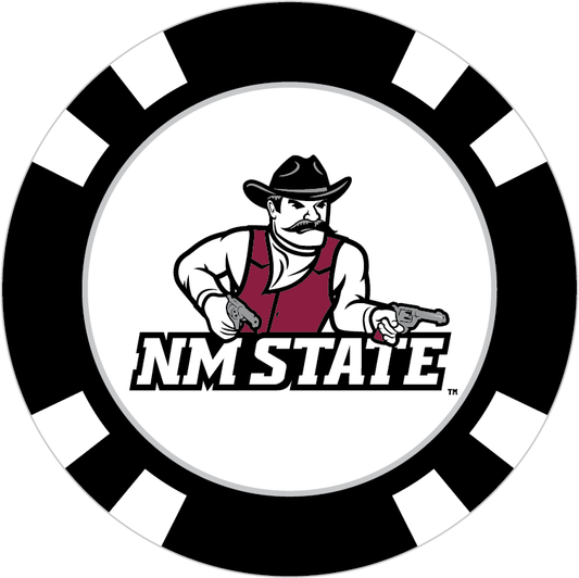 New Mexico State Poker Chip Ball Marker