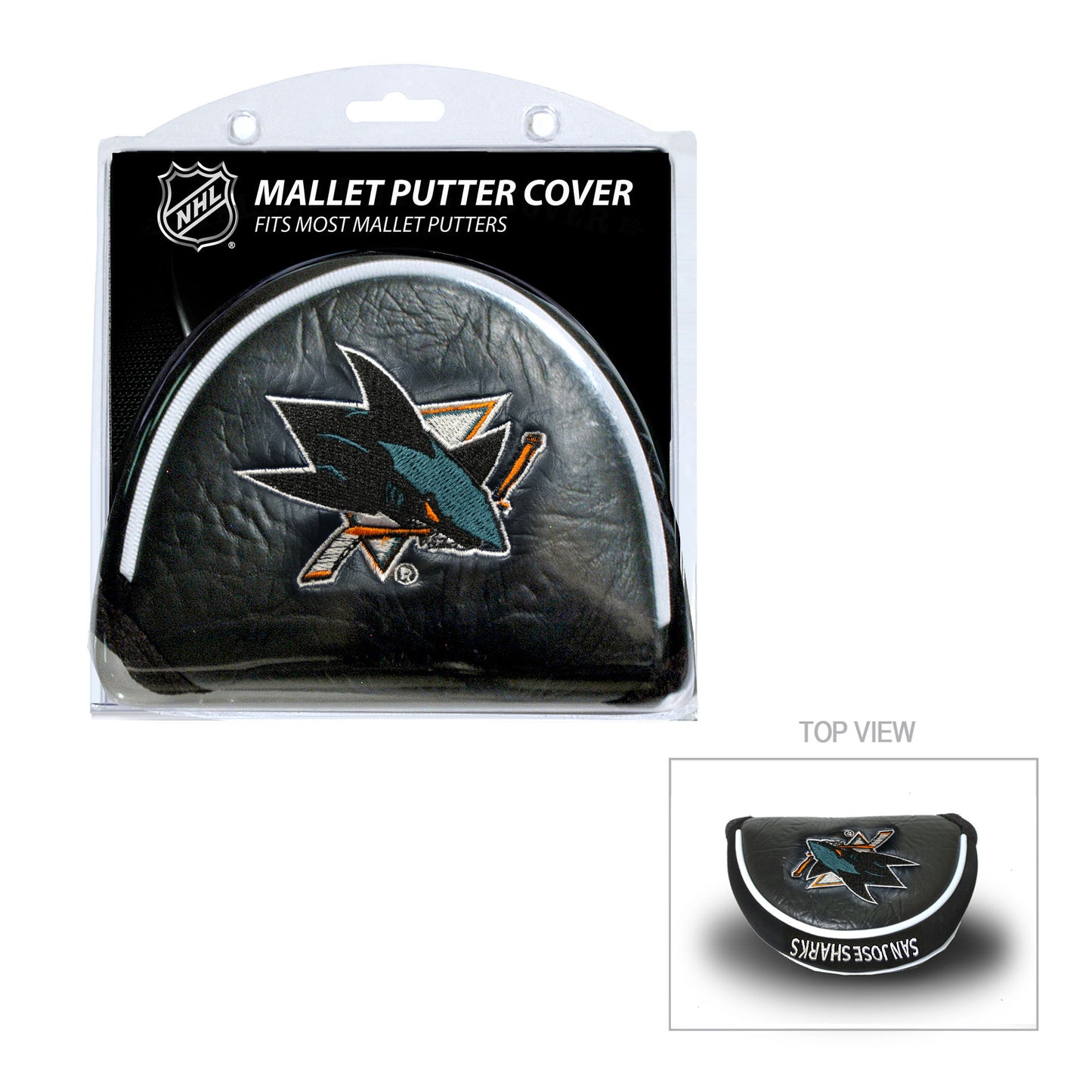 San Jose Sharks Mallet Putter Cover