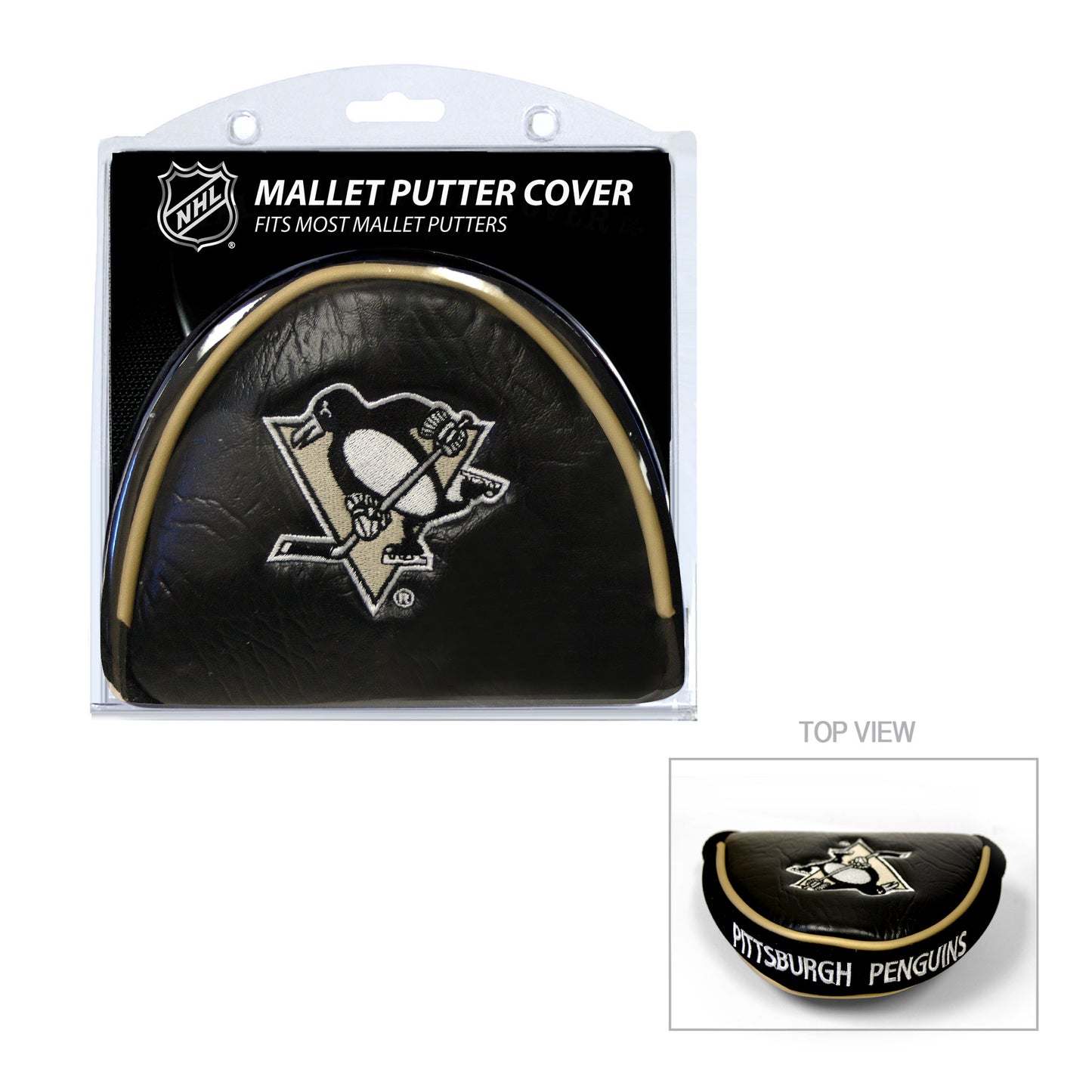 Pittsburgh Penguins Mallet Putter Cover