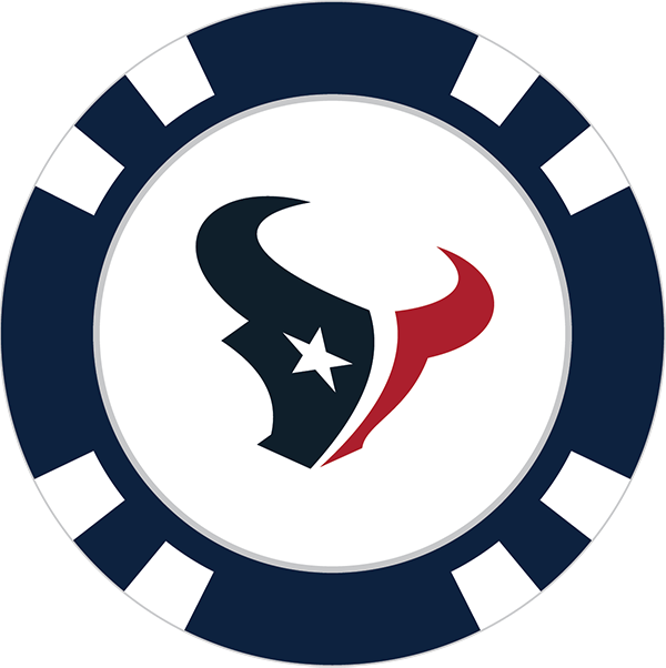 Houston Texans Poker Chip Ball Marker