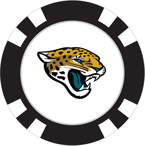 Jacksonville Jaguars Poker Chip Ball Marker