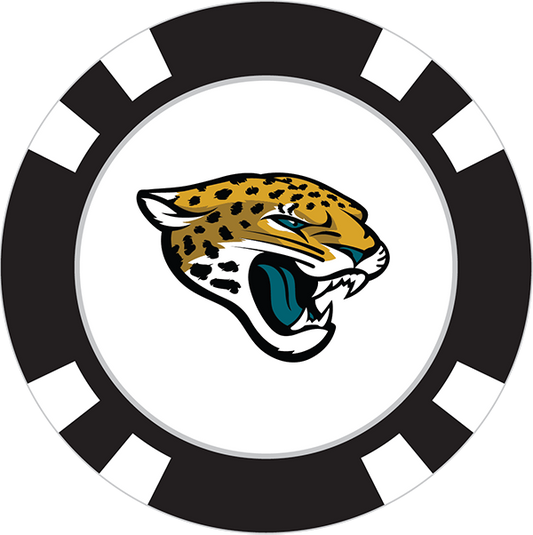 Jacksonville Jaguars Poker Chip Ball Marker