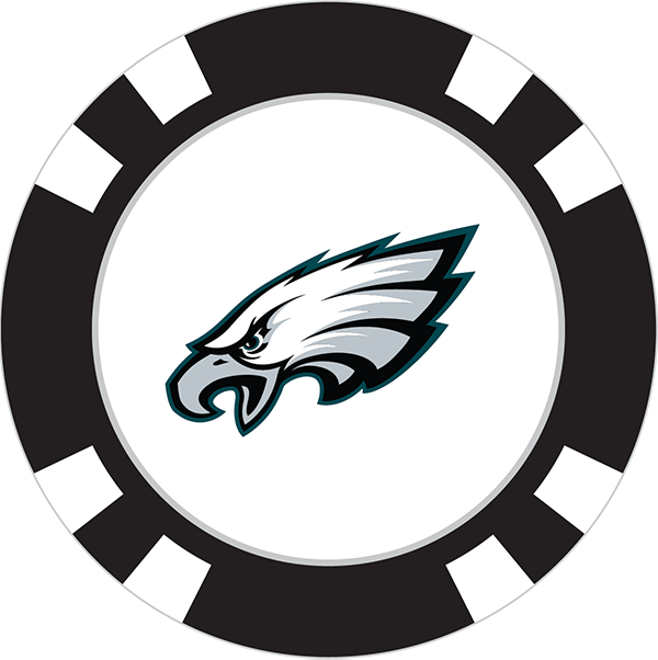 Philadelphia Eagles Poker Chip Ball Marker