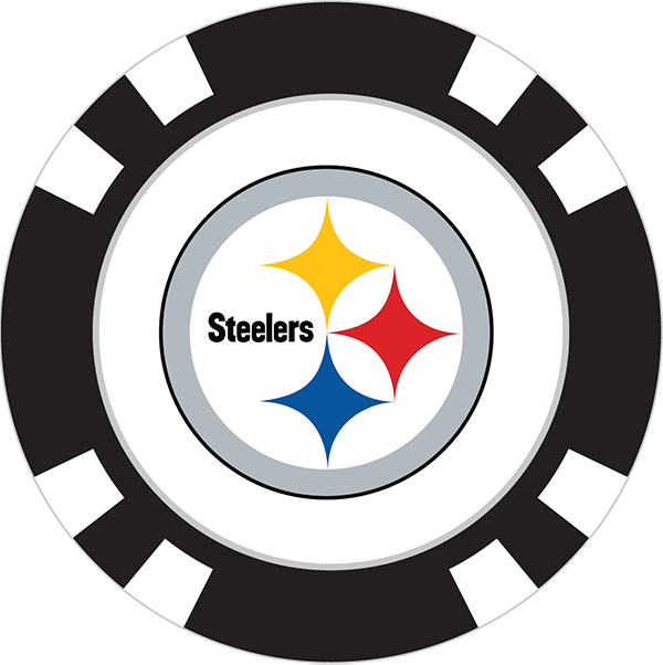 Pittsburgh Steelers Poker Chip Ball Marker