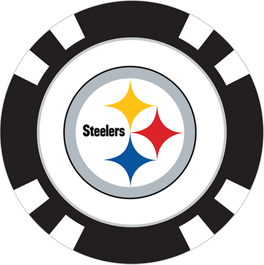 Pittsburgh Steelers Poker Chip Ball Marker