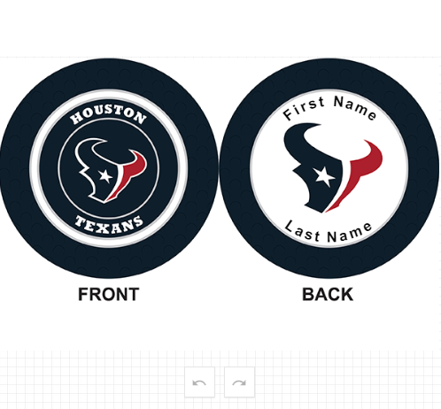 Houston Texans Ball Marker Poker Chip – CUSTOM